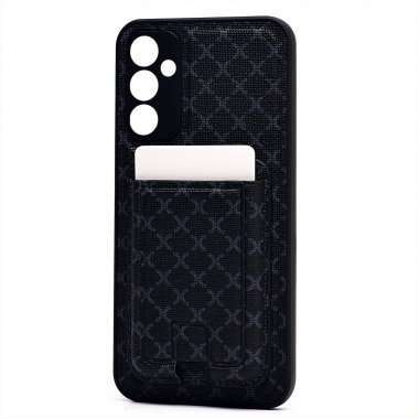 Чехол-накладка - SM022 c картхолдером для Samsung Galaxy A34 (A346B) (226651) (черная) — 2