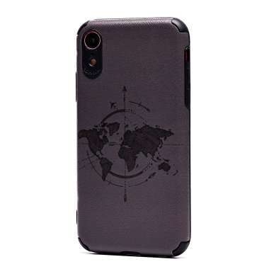 Чехол-накладка - SC310 для Apple iPhone XR (009) (black) (рисунок) — 6