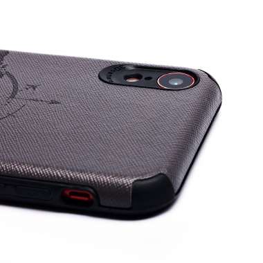 Чехол-накладка - SC310 для Apple iPhone XR (009) (black) (рисунок) — 5