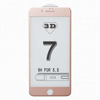 Защитное стекло Activ для Apple iPhone 8 Plus (розовое) — 1