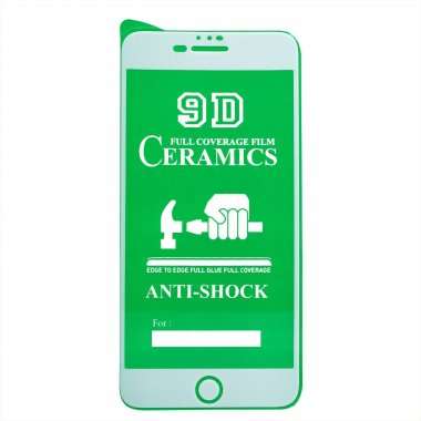 Защитное стекло Ceramics для Apple iPhone 6S (белое) — 1