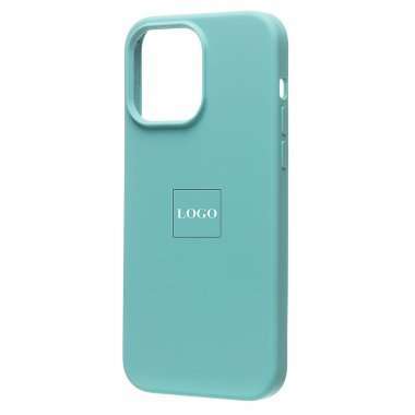 Чехол-накладка Soft Touch для Apple iPhone 14 Pro Max (светло-голубая) — 7