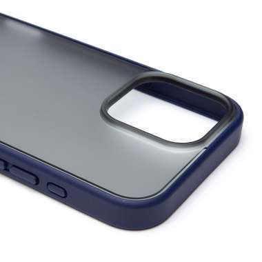 Чехол-накладка для Apple iPhone 16 Pro Max (темно-синяя) — 5