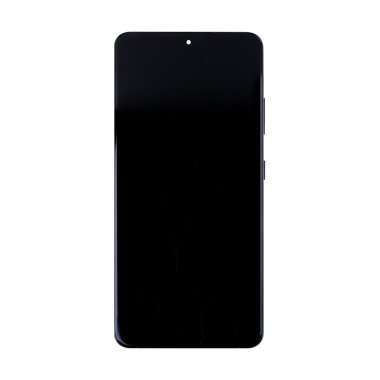 Дисплейный модуль с тачскрином для Samsung Galaxy S21 Ultra (G998B) (черный) (OLED) — 2