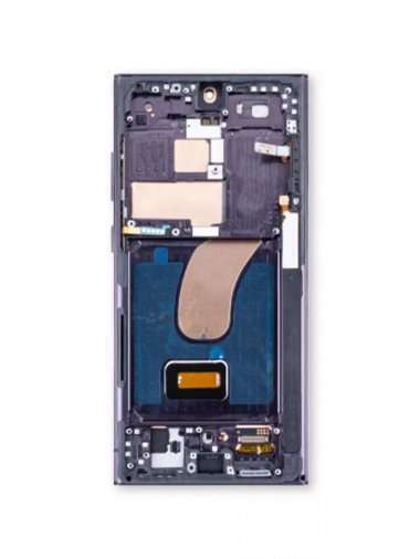 Дисплейный модуль с тачскрином для Samsung Galaxy S23 Ultra (S918B) (зеленый) — 1
