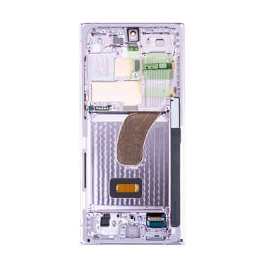 Дисплейный модуль с тачскрином для Samsung Galaxy S23 Ultra (S918B) (лавандовый) — 1