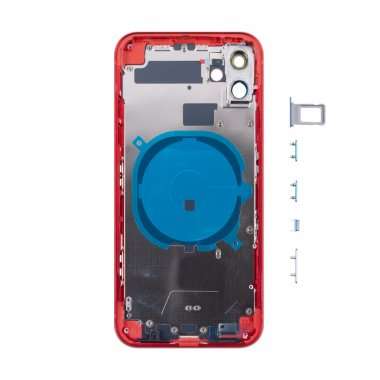 Корпус для Apple iPhone 11 (красный) премиум