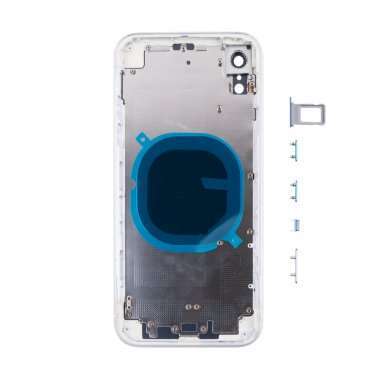 Корпус для Apple iPhone XR (белый) &mdash; 1
