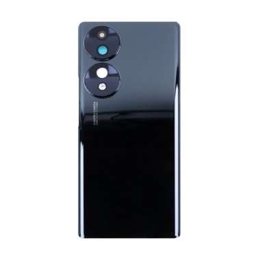 Задняя крышка для Huawei Honor 70 (черная) премиум — 2