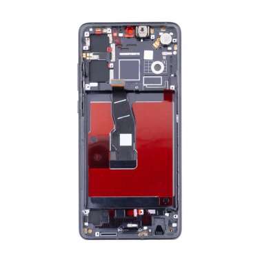 Дисплейный модуль с тачскрином для Huawei P30 (черный) (AAA) — 1