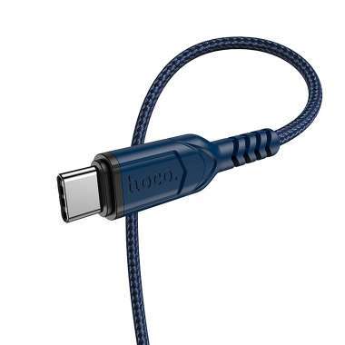 Кабель Hoco X59 Victory (USB - Type C) 100см (синий) — 4