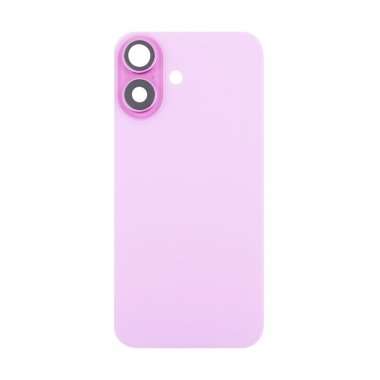 Задняя крышка для Apple iPhone 16 (розовая) премиум — 2