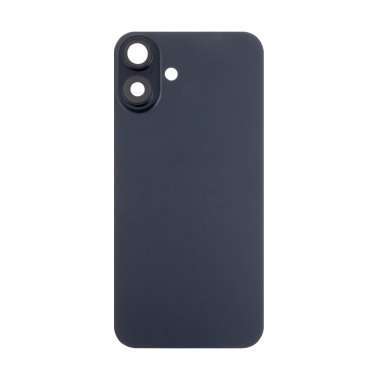 Задняя крышка для Apple iPhone 16 Plus (черная) премиум — 2