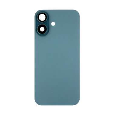 Задняя крышка для Apple iPhone 16 (бирюзовая) премиум — 2