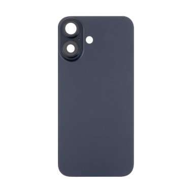 Задняя крышка для Apple Apple iPhone 16 (черная) премиум — 2