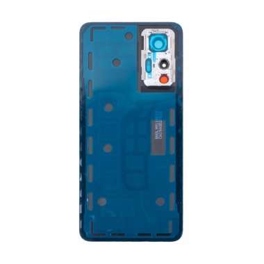 Задняя крышка для Xiaomi 12 Lite (черная) премиум