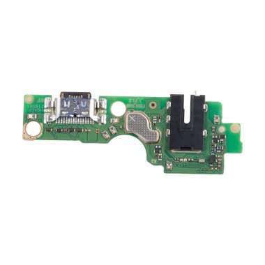 Шлейф для Tecno Spark Go 1 плата на системный разъем/разъем гарнитуры/микрофон премиум &mdash; 1