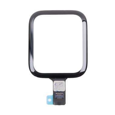 Стекло для Apple Watch 4 40 mm с тачскрином и OCA пленкой (черное) &mdash; 2