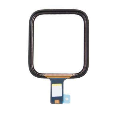 Стекло для Apple Watch 4 40 mm с тачскрином и OCA пленкой (черное) &mdash; 1