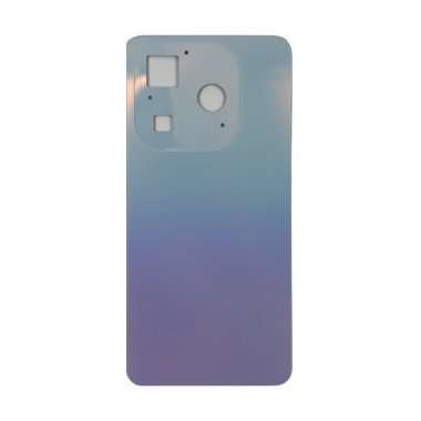 Задняя крышка для Tecno Spark 20 (белая) премиум &mdash; 2